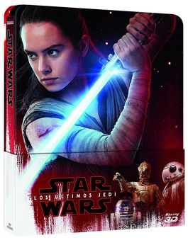 Star Wars: Los ltimos Jedi (3D Steelbook) [Blu-ray]