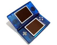 CARCASA DS LITE AZUL TRANSPARENTE OFICIAL NINTENDO DS LITE