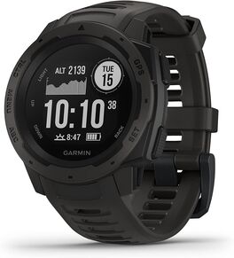 Garmin Instinct - Reloj resistente con GPS, Grafito