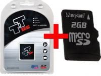 CARTUCHO DSTT + MICRO SD 2GB KINGSTON