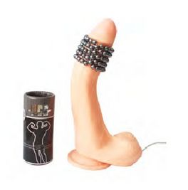 SUPER BALLS ESTIMULANTE COCK RING NEGRO